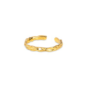 Petra Gold Stacking Ring (adjustable)