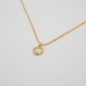 Nyra Gold Pendant Necklace