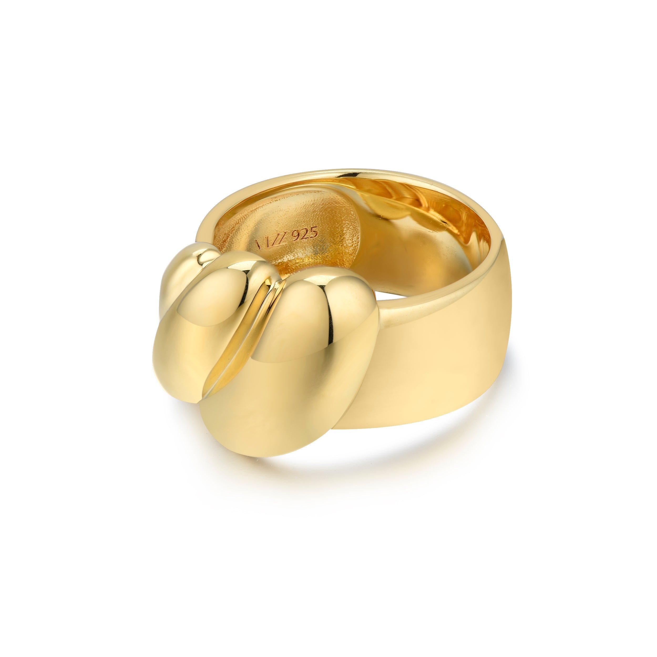 Mariana Chunky Gold Statement Ring