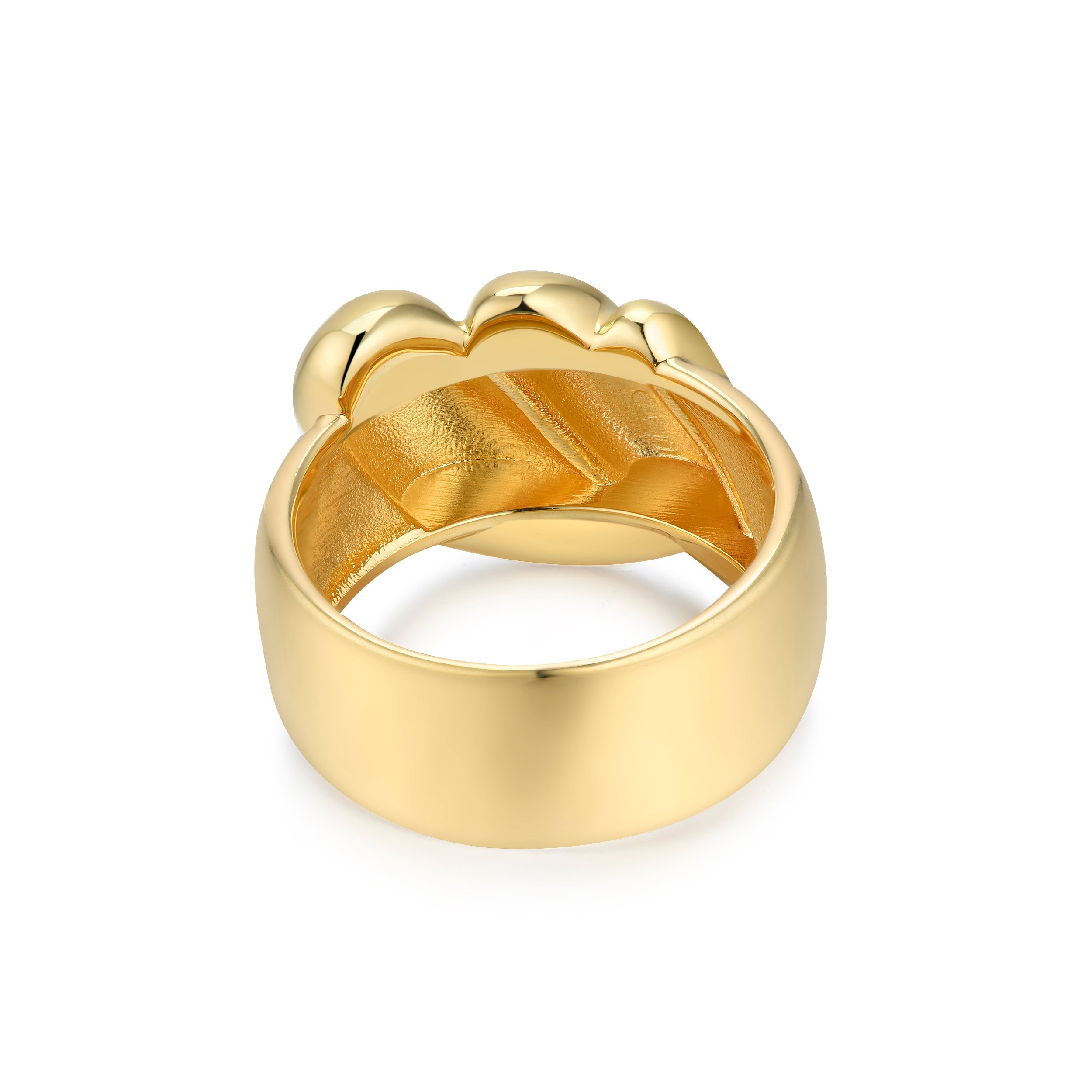 Mariana Chunky Gold Statement Ring