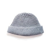 Powder Blue - British Wool - Hand Knitted Hat