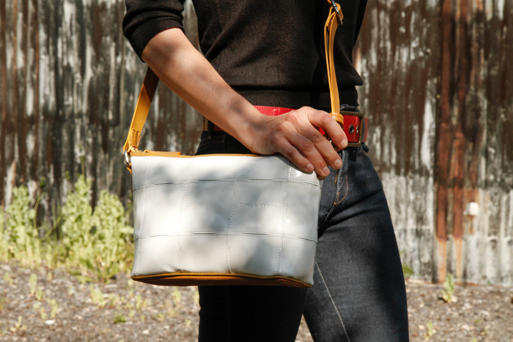 Handmade Yellow Tote Bag by Elvis & Kresse