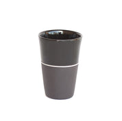 Black Porcelain Tall Beaker Tumbler - 5 Colour Options