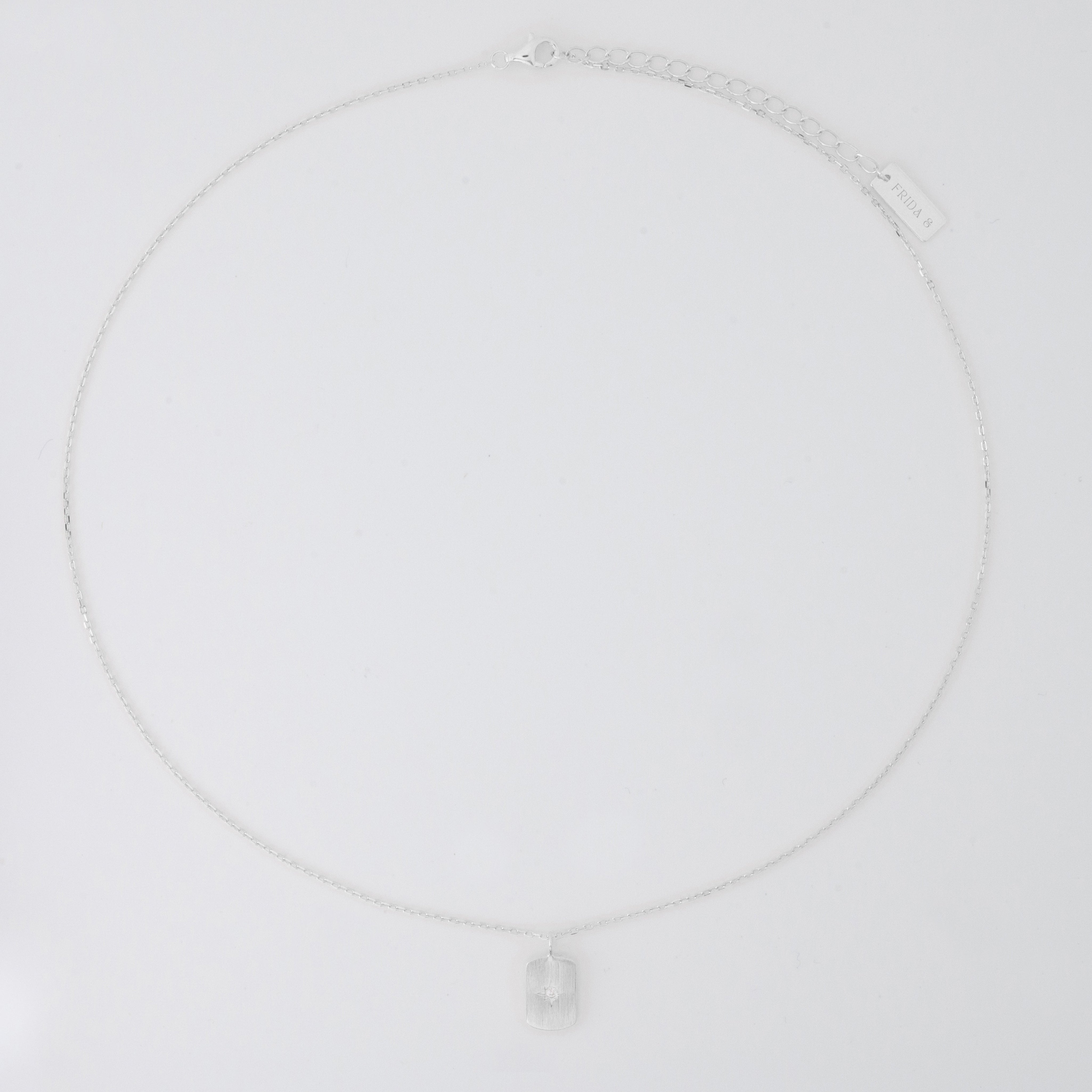 Stella Silver Pendant Necklace