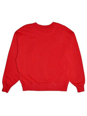 The Mila Oversized Sweatshirt - Red/Twins