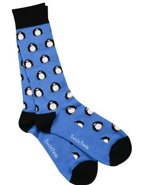 US 8-12) Penguin Bamboo Socks