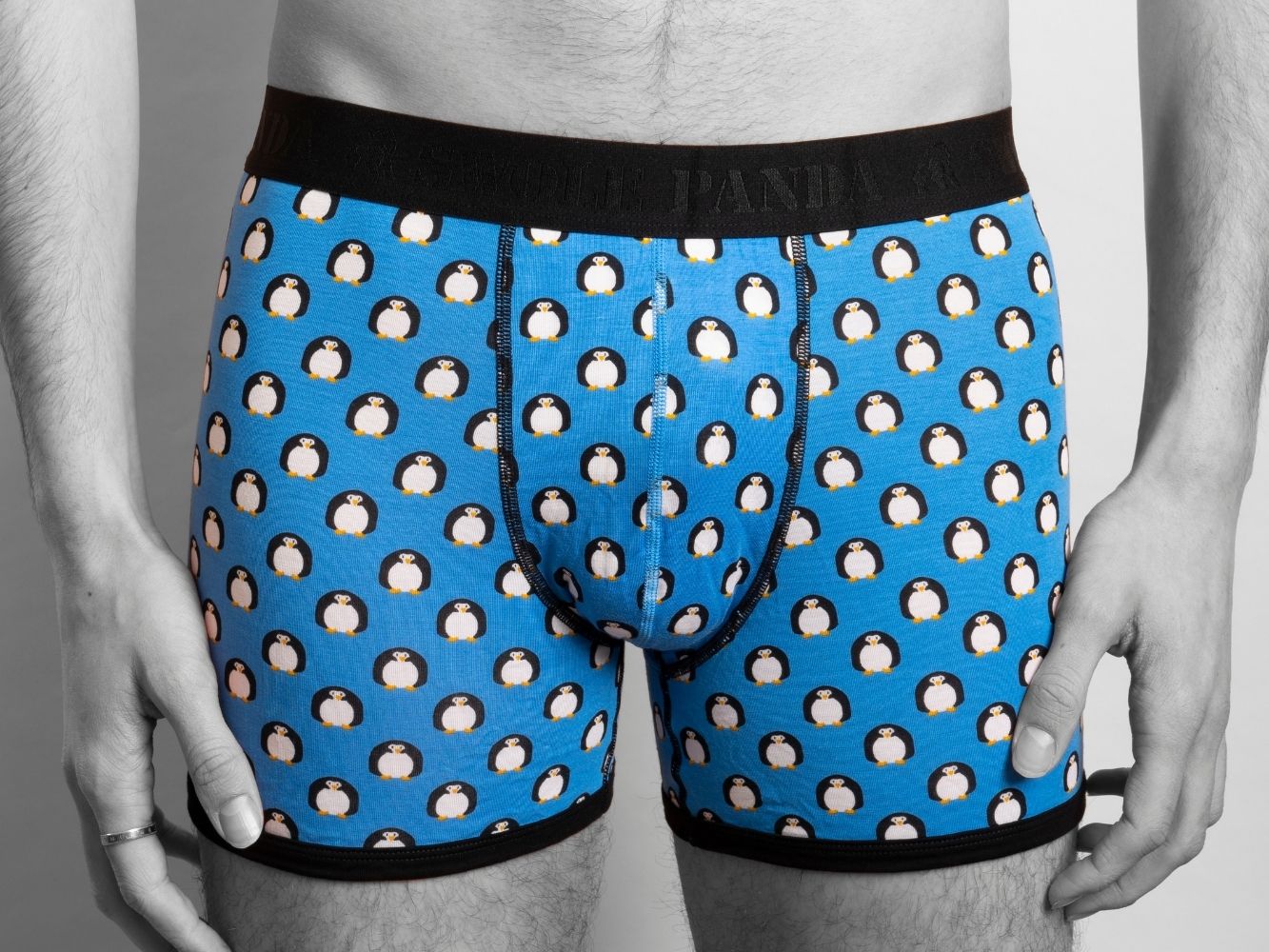 Bamboo Boxers 2 Pack - Penguins & Sharks