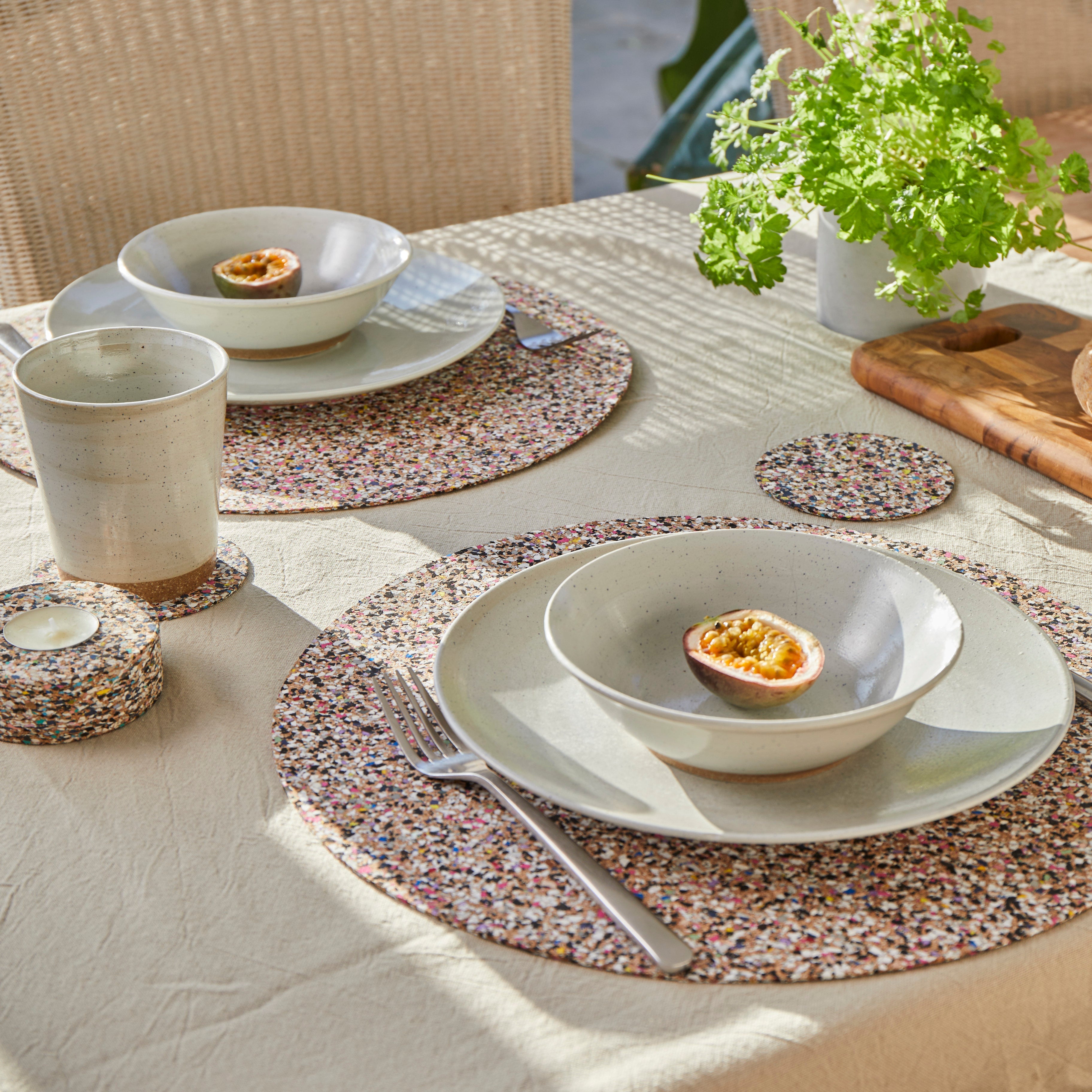 Beach Clean MAX Placemats | Round Set of 4