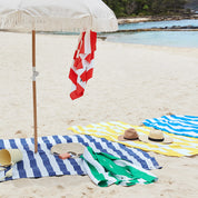 Dock & Bay Picnic Bundle - Whitsunday Blue Blanket  + 4 Cabana Towels - Set B