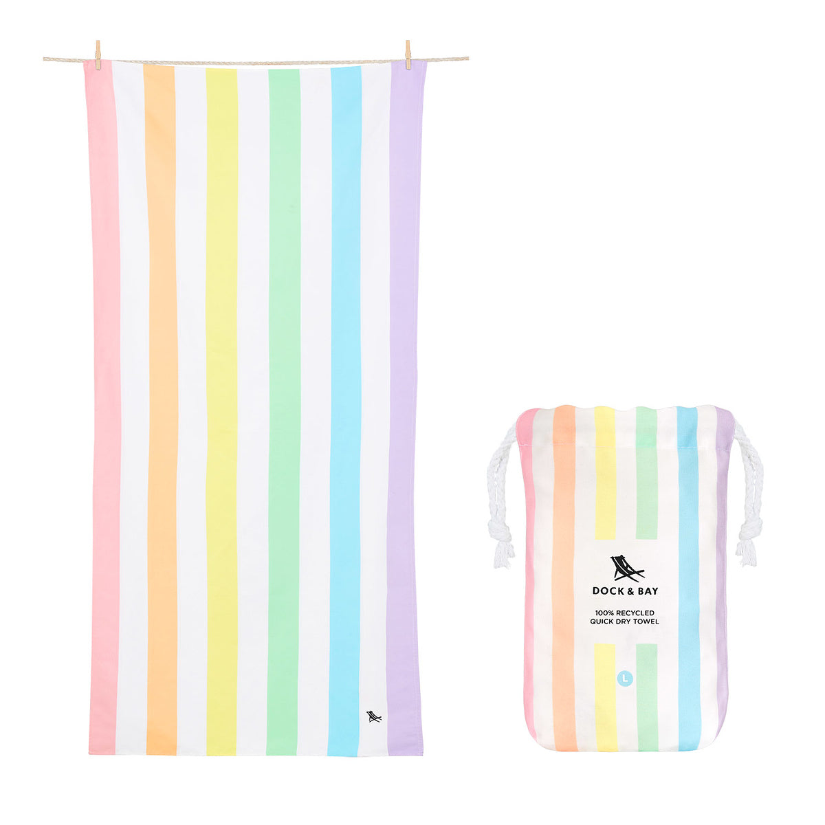 Dock & Bay Beach Towels - Summer - Unicorn Waves