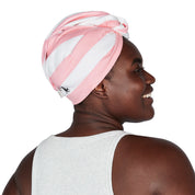 Dock & Bay Hair Wrap - Quick Dry Hair Towel - Malibu Pink