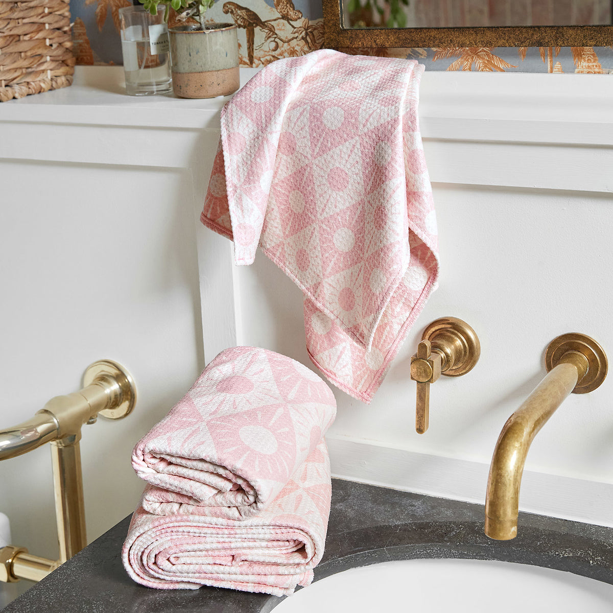 Dock & Bay Bath Towels - Diamond Pink