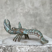 Small Patinated Lobster