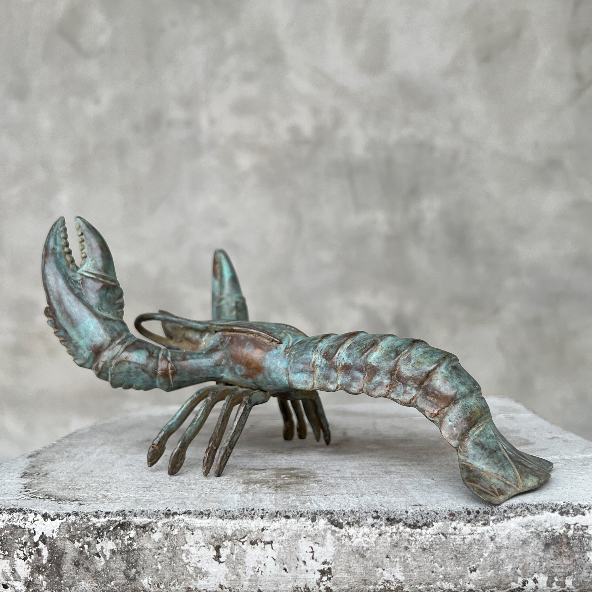 Small Patinated Lobster