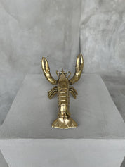Small Polished Bronze Lobster