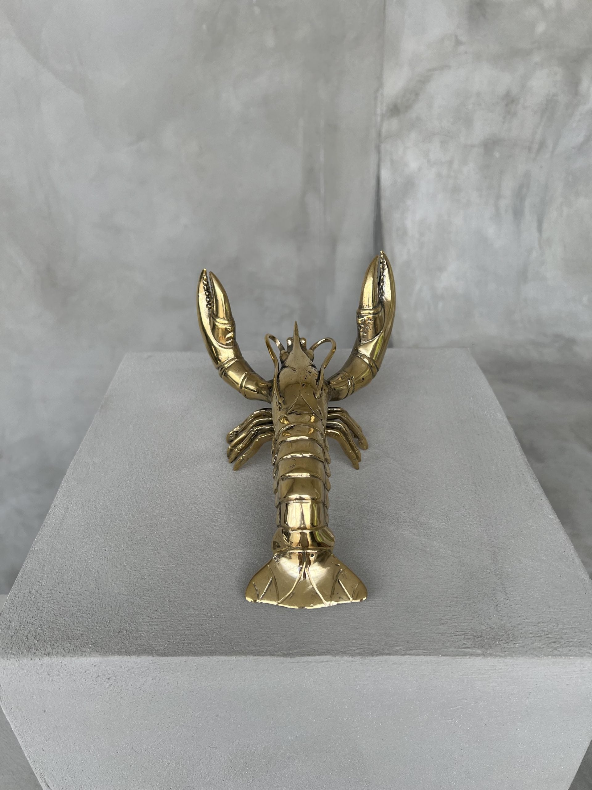 Small Polished Bronze Lobster
