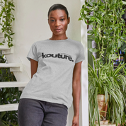 Womens Grey Organic Cotton Kottonology T-Shirt