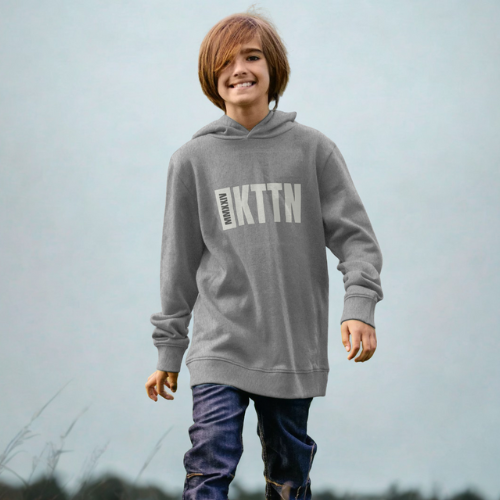 Athletic Grey Boys Hoodie