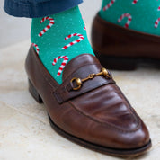 Motif Christmas Cracker - 2 Pairs of Bamboo Socks (His)