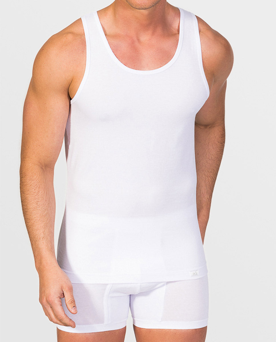 Sport Tank Top Undershirt Egytpian Cotton