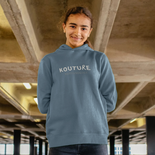 Girls Stone Blue Hoodie