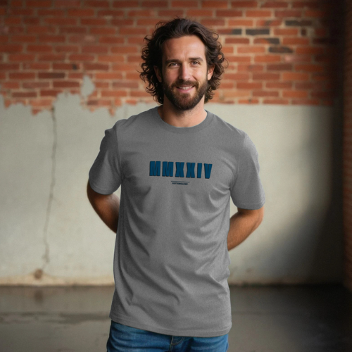 Mens Grey MMXIV T-Shirt