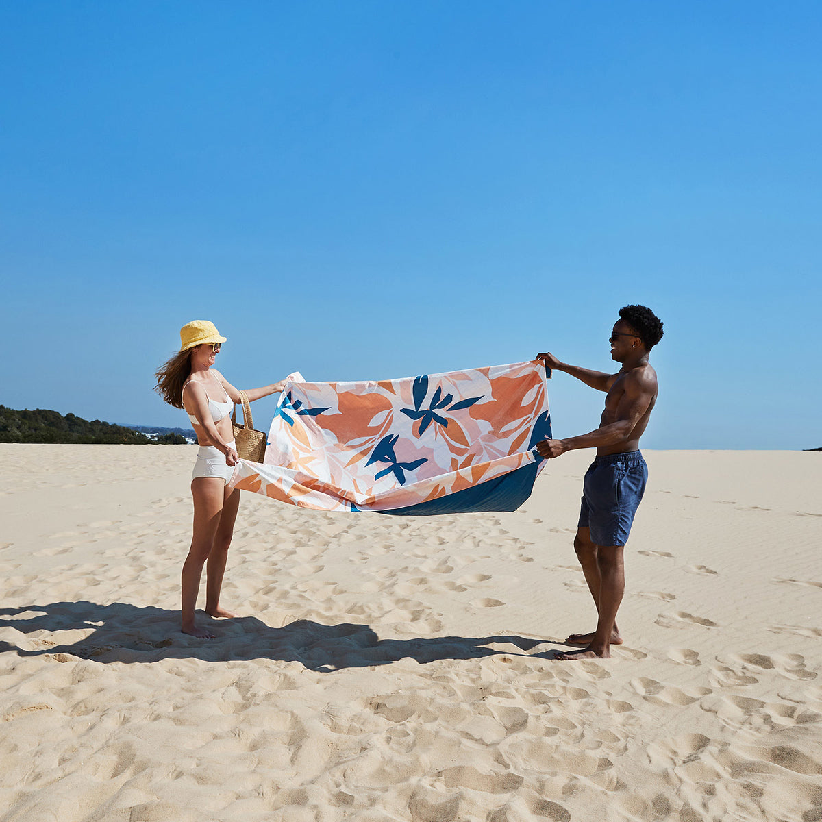 Dock & Bay Picnic Blanket - Terracotta Tropics