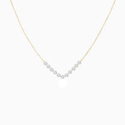 Rising Star Diamond Tennis Necklace (Demi)