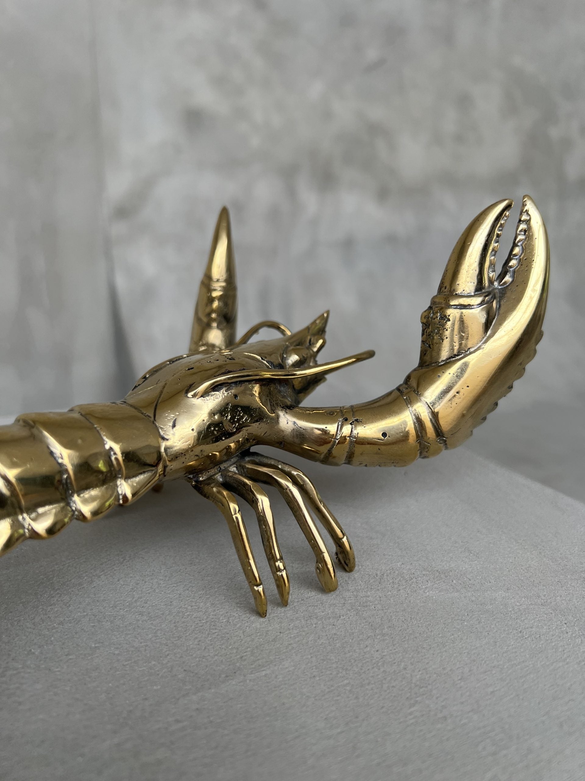 Small Polished Bronze Lobster
