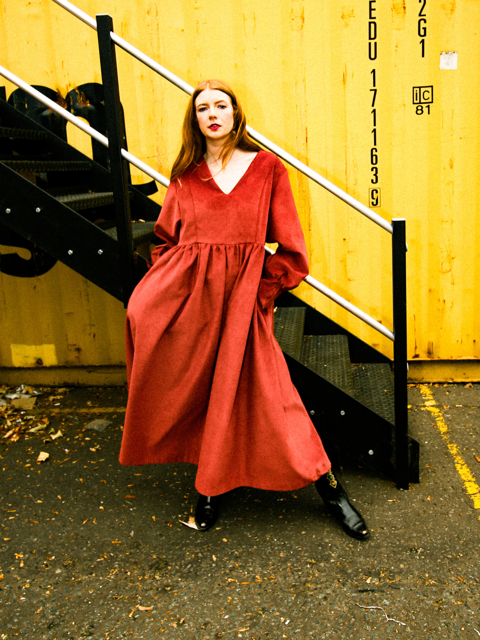 MICHELLE MAXI DRESS Corduroy