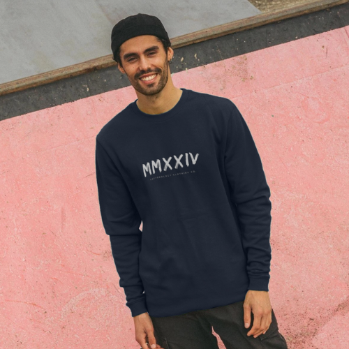 Mens Navy Sweatshirt