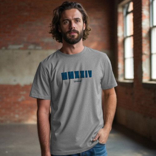 Mens Grey MMXIV T-Shirt