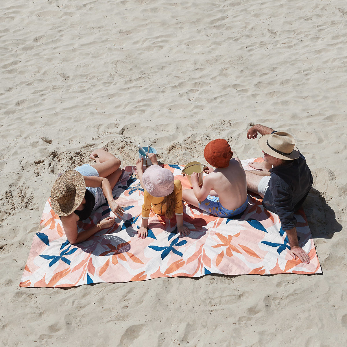 Dock & Bay Picnic Blanket - Terracotta Tropics