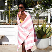 Dock & Bay Beach Towels - Cabana - Malibu Pink