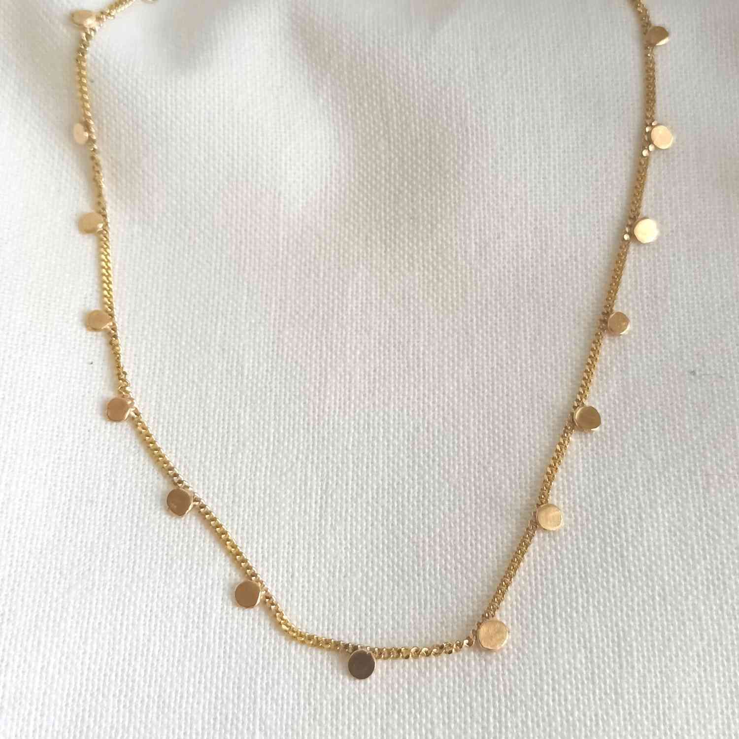 Scattered Stars 18k Gold Necklace for Puki