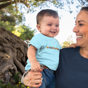 Dusty Blue Organic Cotton T-Shirt