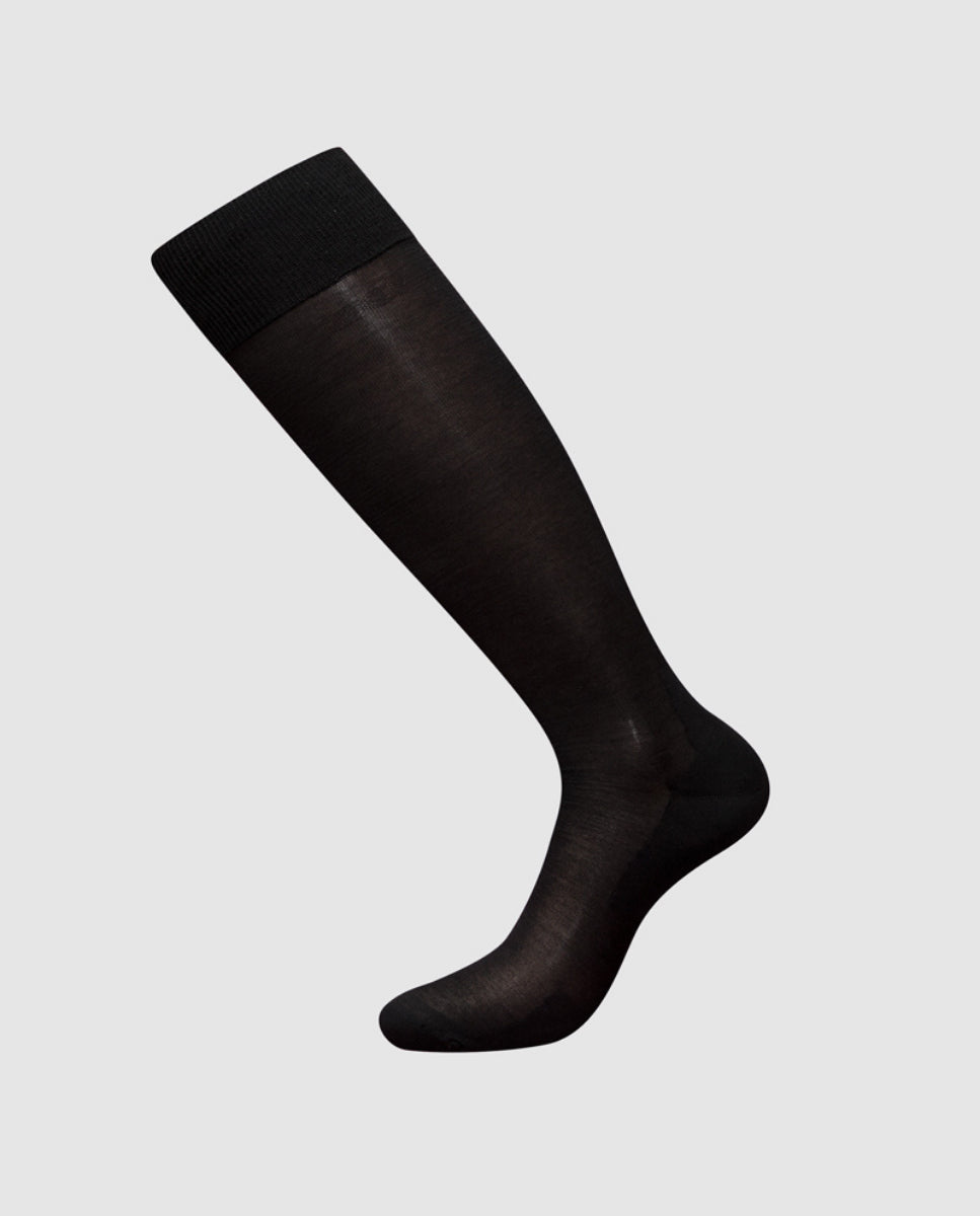 Mercerized Cotton Knee Socks