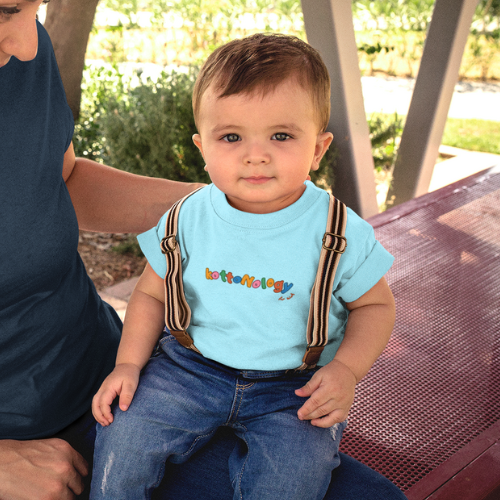 Dusty Blue Organic Cotton T-Shirt