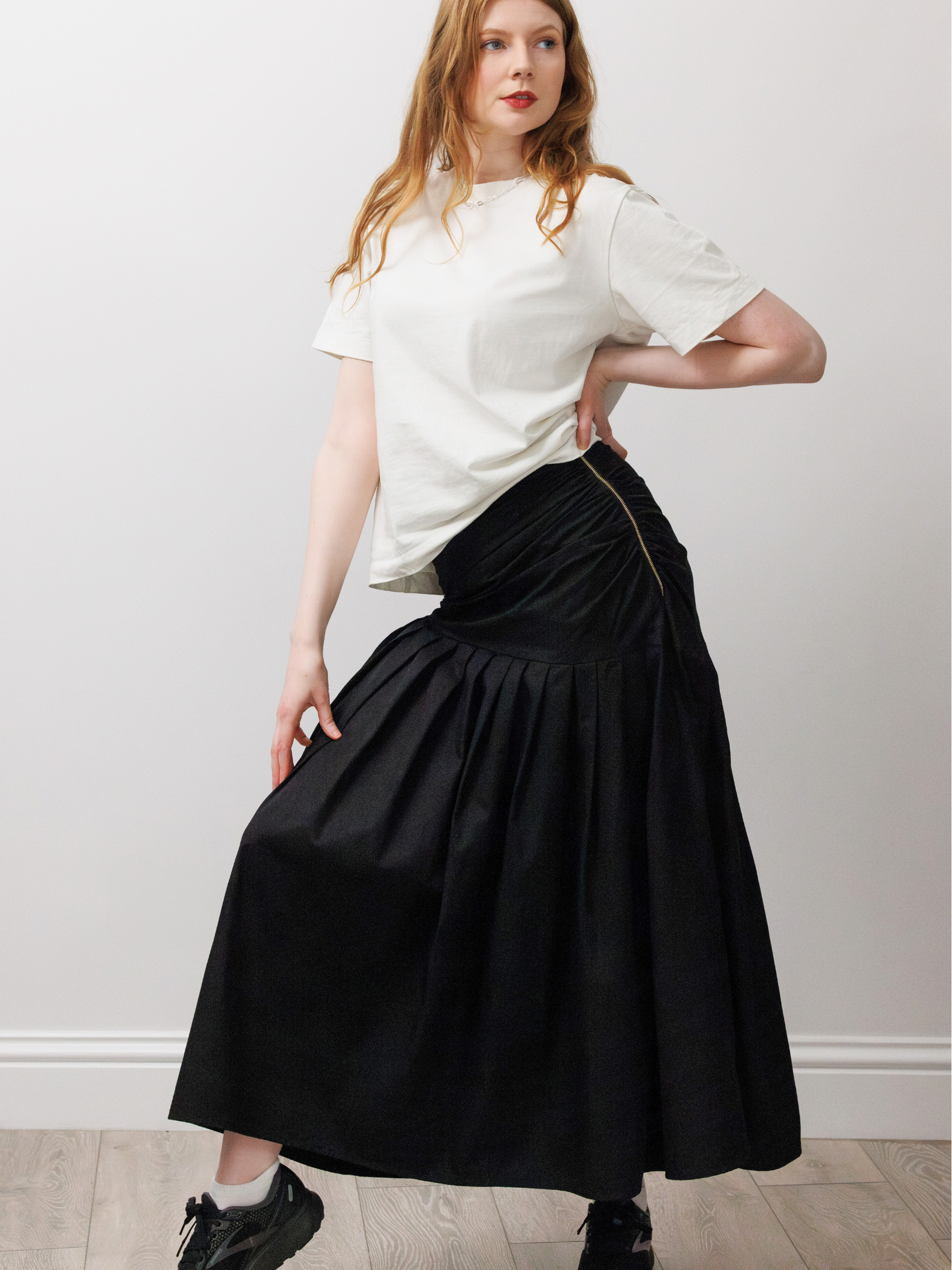 HILDA MAXI SKIRT | Organic Linen