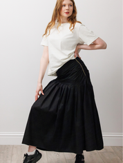 HILDA MAXI SKIRT | Organic Linen