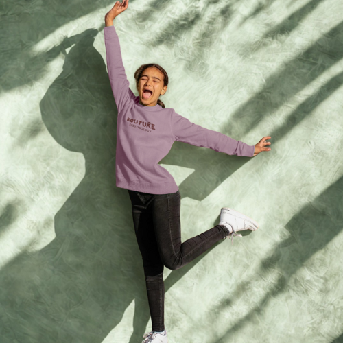 Girls Pink Sweatshirt