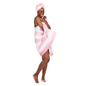 Dock & Bay Hair Wrap - Quick Dry Hair Towel - Malibu Pink