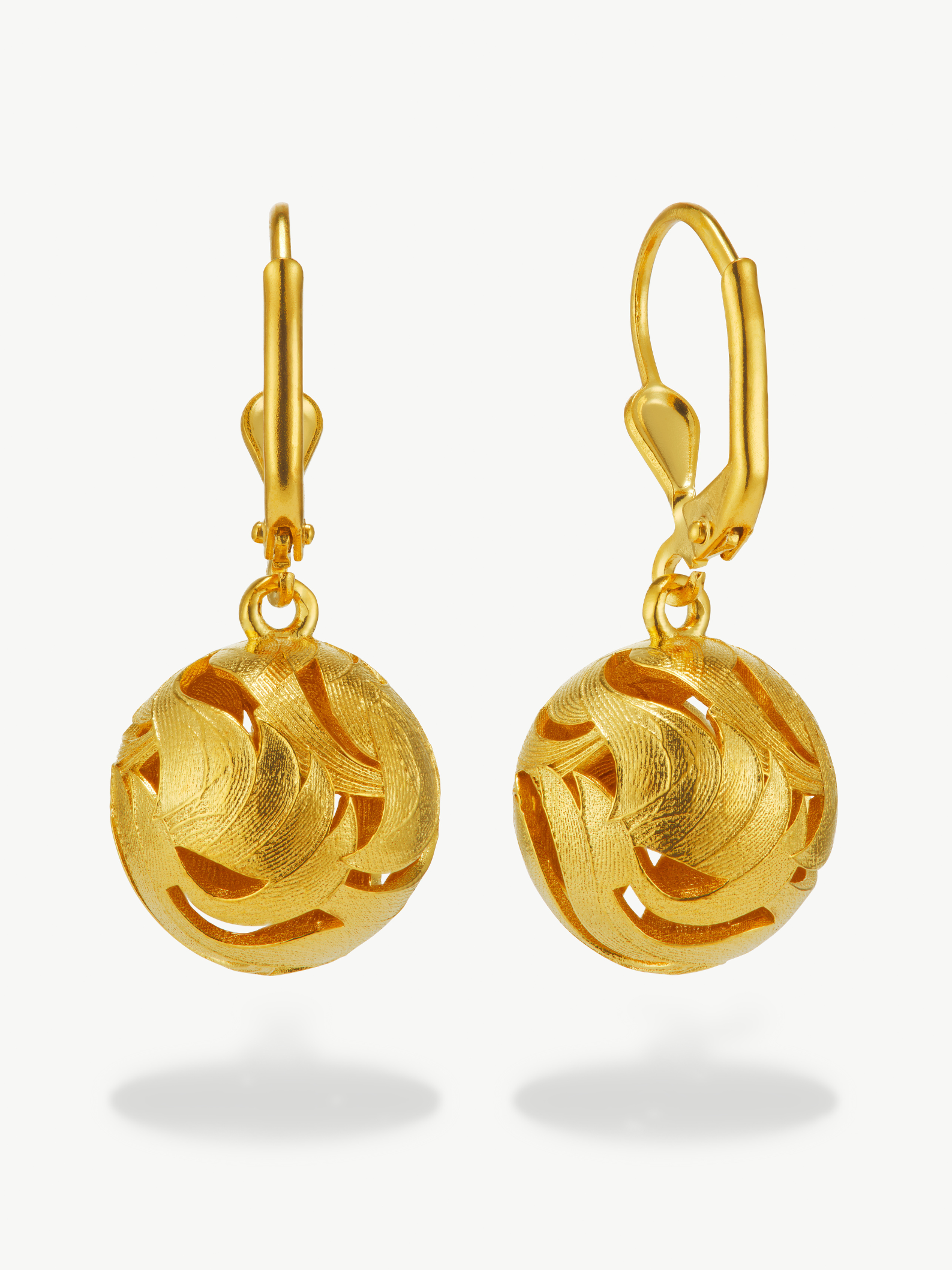 DAY LIGHT DROP EARRINGS 18k Gold Vermeil