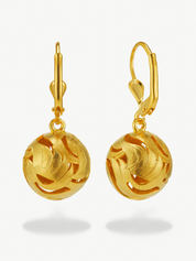 DAY LIGHT DROP EARRINGS 18k Gold Vermeil