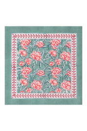 Napkins Pine X 4 Set Cotton Green One Size