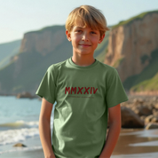 Sage Green Boys T-Shirt
