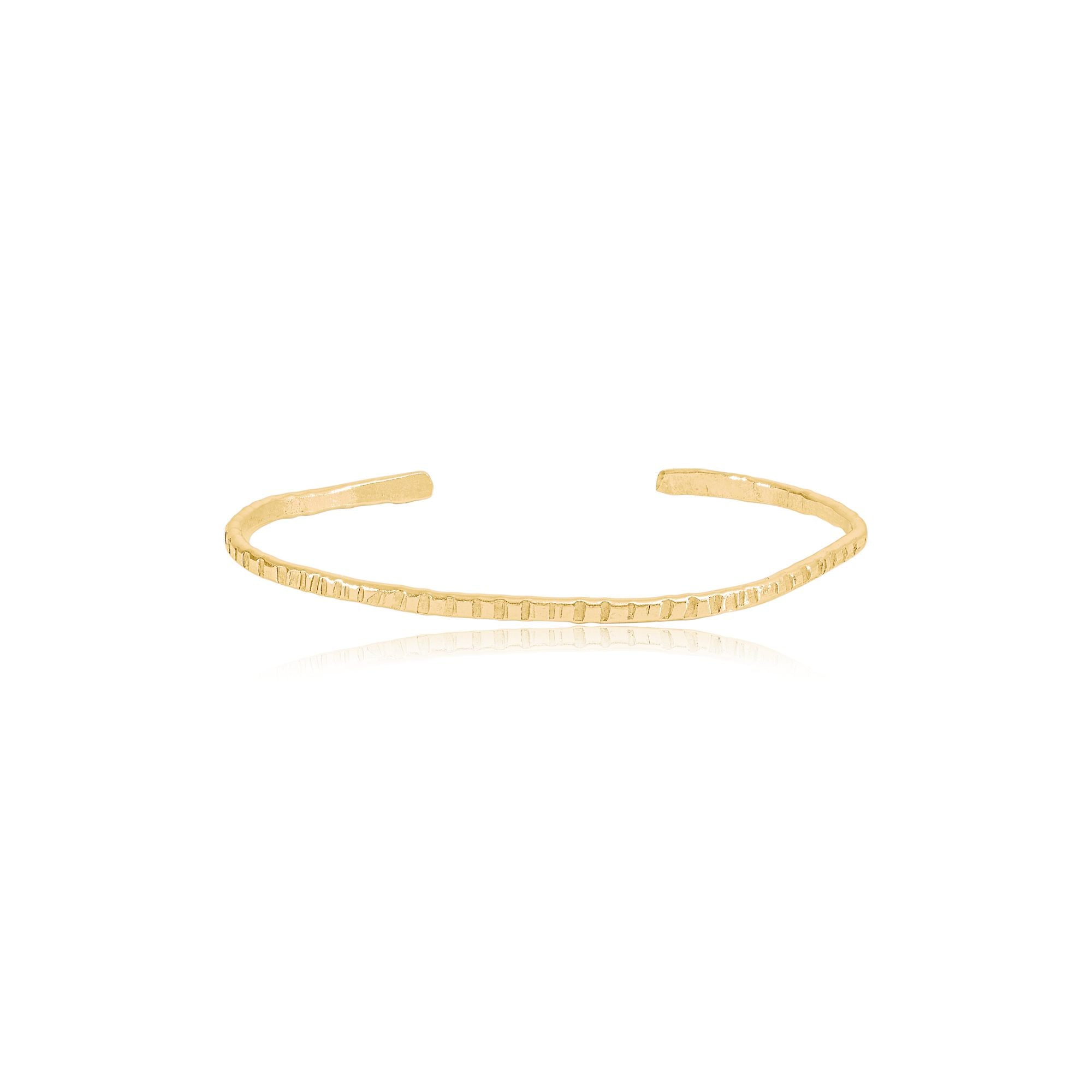 Stardust Solid Gold Cuff