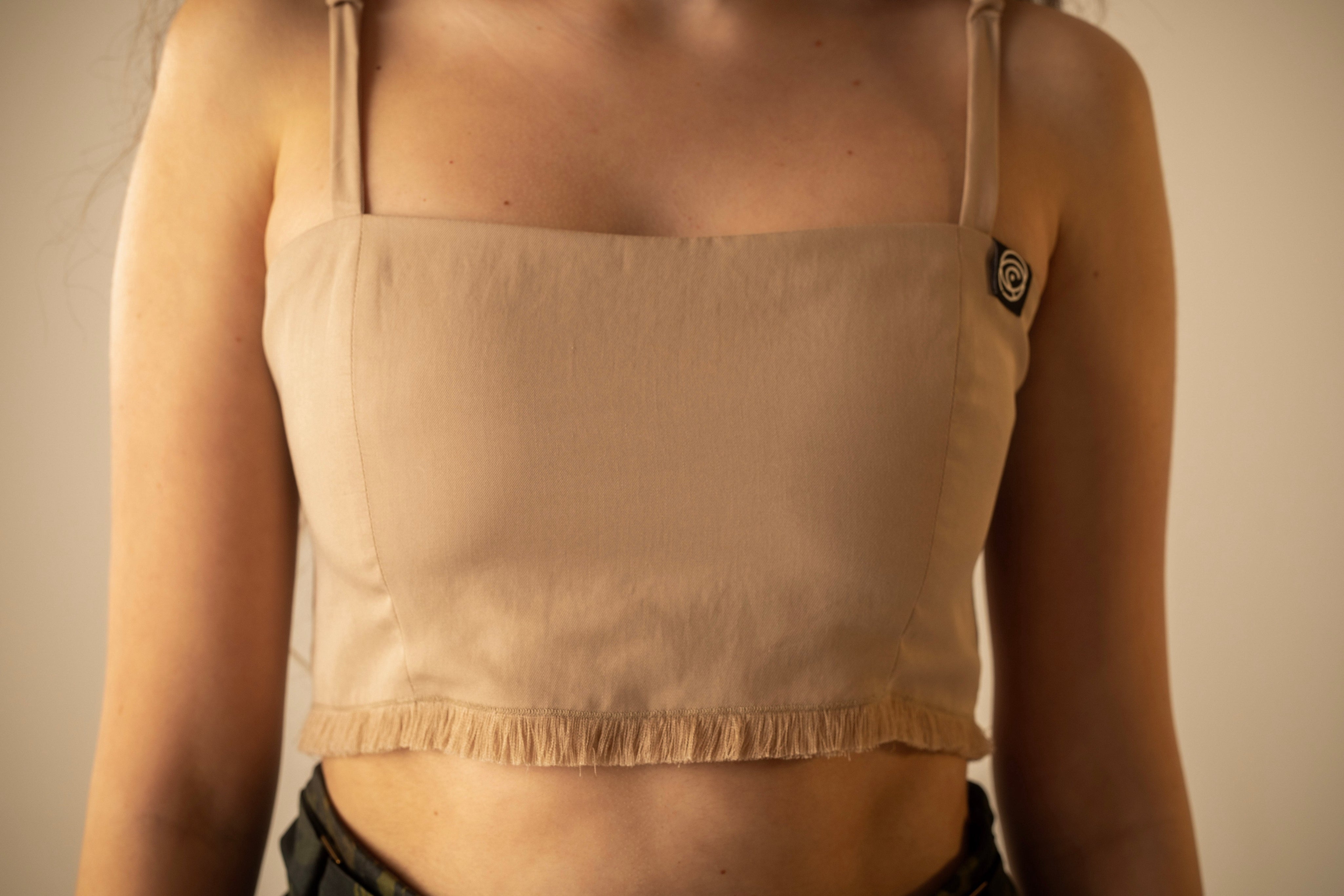 Stone Crop Fringe Bralette