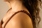 Rust Orange Fringe Bralette