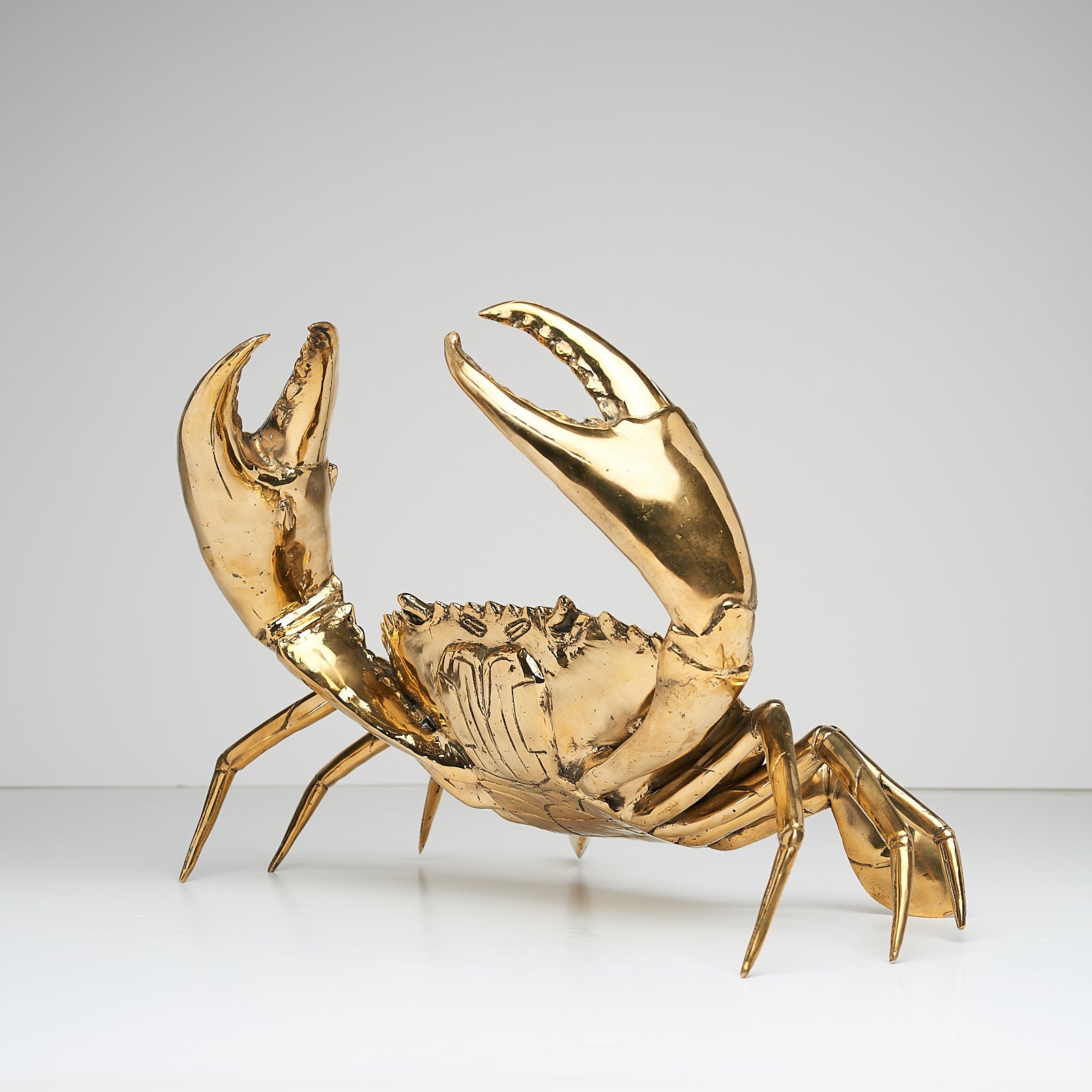 Crab in Polished Bronze, Large